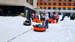 Зимние Олимпийские игры в детском саду школы "Дмитровский"