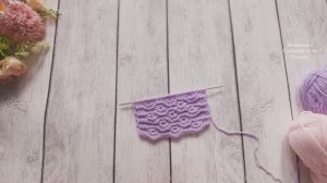 Шикарный узор легко и просто.