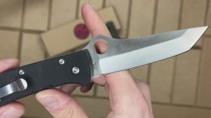 Нож реплика Spyderco Lum Tanto - обзор!
