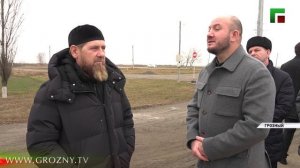 Рамзан Кадыров ознакомился с ходом реализации дорожных проектов в Чеченской Республике