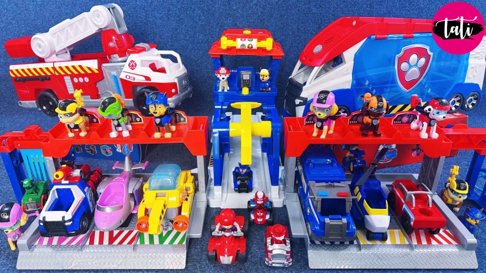 Щенячий патруль. Залипательное видео для детей. Распаковка. Игрушки, куклы, машинки. ASMR АСМР смотреть онлайн