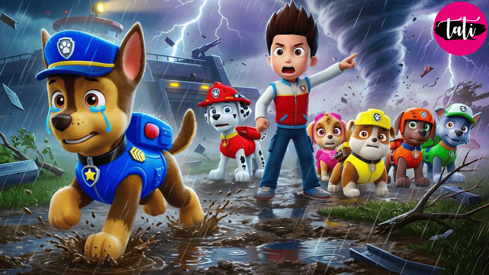 Щенячий патруль и Маршалл. Залипательное видео. Мультфильм для детей и малышей. Анимация 182 смотреть онлайн