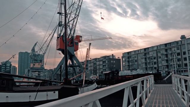 Winter in Rotterdam - Cinematic Video смотреть онлайн