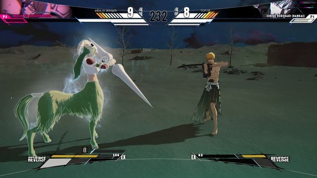 Bleach Rebirth of Souls - Nelliel(odin-is-mnogih) vs Ichigo Bankai(TCP/IP)