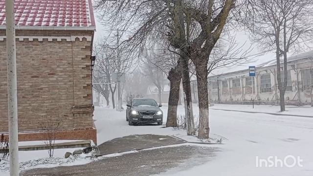 2 февраля в Ейске снежная буря -10❄️ С трудом добралась до дома 🏠 смотреть онлайн