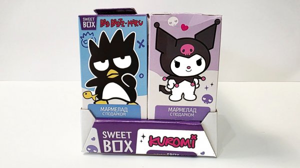 Злодеи Kuromi, My Melody, Bad Badtz-Maru из Свит Бокс