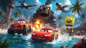 Ждали нас? Молния Маквин и Бомба  пианино. Молот и зубы, пройди до конца. Скучно не будет! Беги!