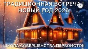 ВСТРЕЧА I  - ТРАДИЦИЯ НОВОГО ГОДА с 2025 в 2026
