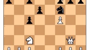 16 летний Михаил Таль красиво выигрывает ферзя