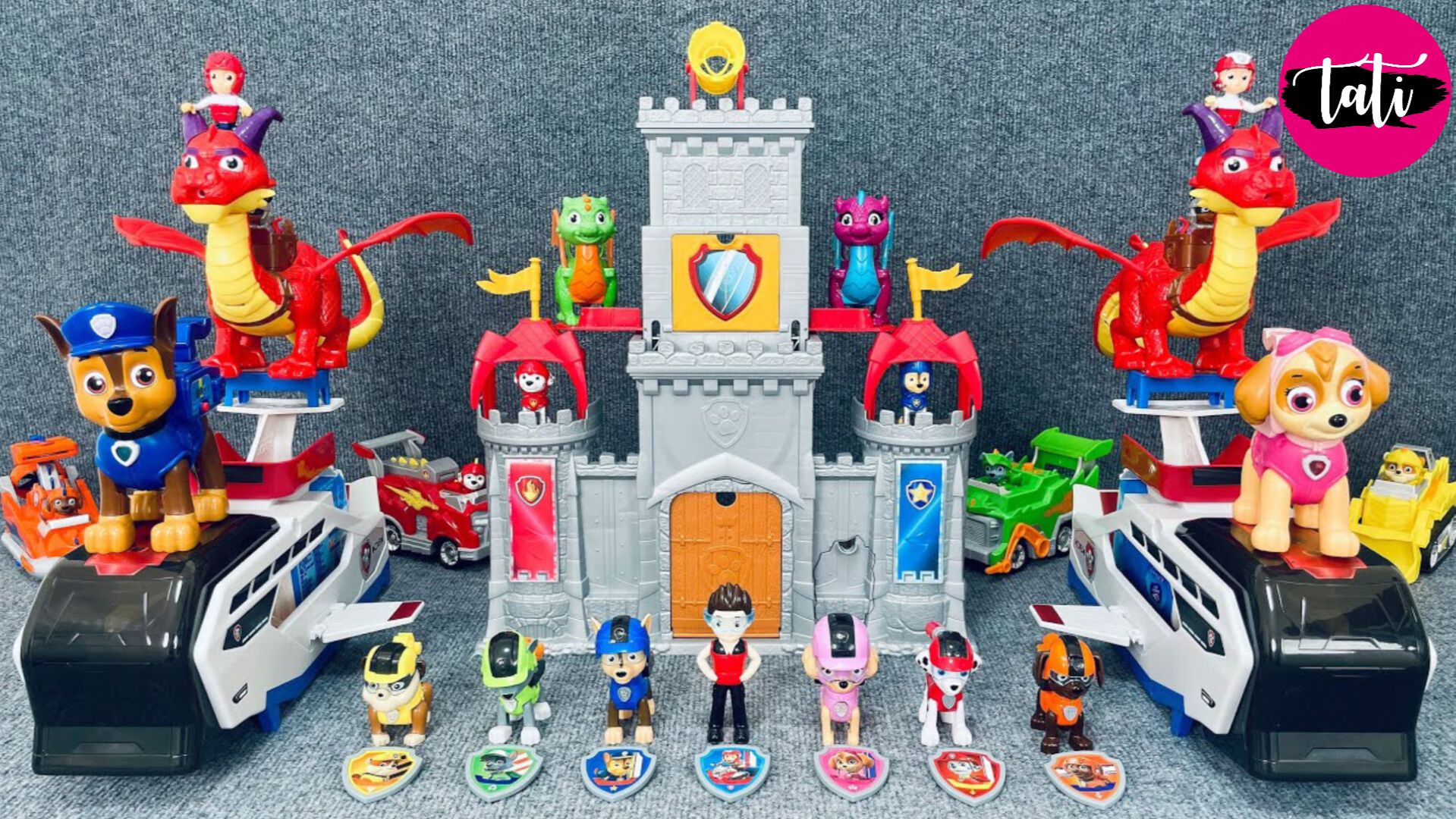 Щенячий патруль. Залипательное видео для детей. Распаковка. Игрушки, куклы, машинки. ASMR АСМР смотреть онлайн