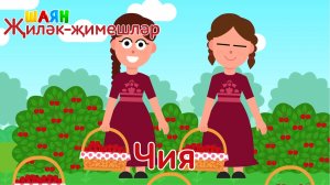 «ШАЯН Җиләк-җимешләр» - Чия | Учим фрукты на татарском языке - Вишня