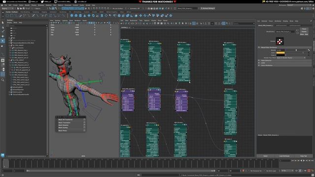 Character Rigging in Maya! Episode 9 - Creating the IK FK Switch - Dikko (1080p, h264)