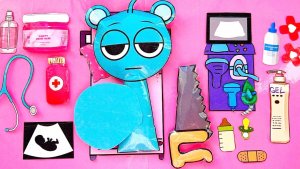 Sprunki Blue беременна 🤰 у нее появляется такой милый МАЛЫШ ✨