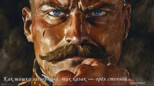 Как шашка засверкала, так казак — орёл степной