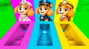 😱 ВЫБЕРИ ПРАВИЛЬНЫЙ ПОДВАЛ СКАЙ ВРАЧ, ПОЛИЦИЯ И СТРОИТЕЛЬ В МАЙНКРАФТЕ