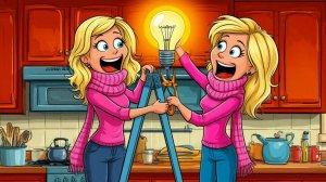 Веселая Песня про Двух Подруг и Ножницы.