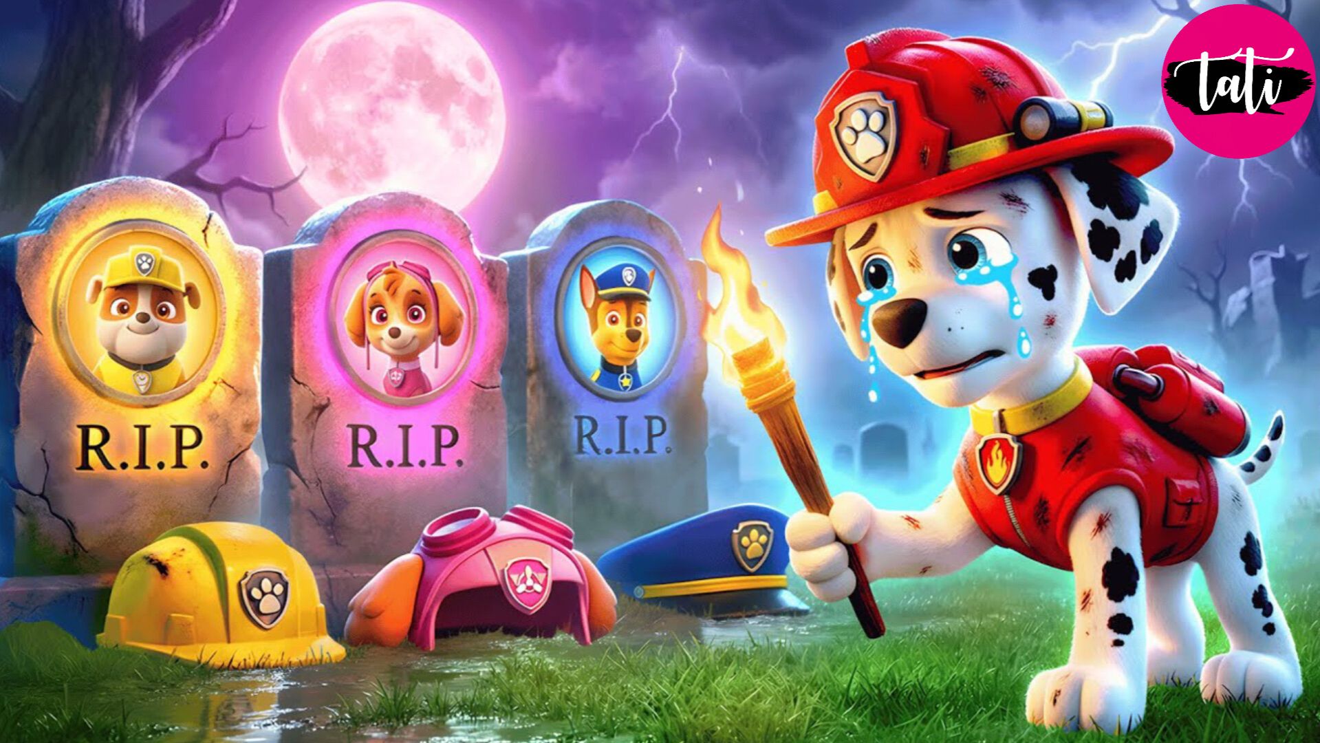 Щенячий патруль и Маршалл. Залипательное видео. Мультфильм для детей и малышей. Анимация 177 смотреть онлайн