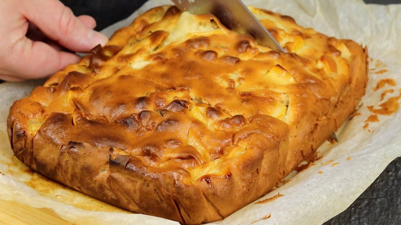 Яблочный ПИРОГ, который Тает во рту! За 5 минут Выпечка! Быстро, Просто и очень Вкусно! смотреть онлайн