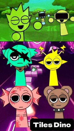 КТО ЛУЧШИЙ СПРУНКИ? уровень 132 - Мультики про Спрунке | МУЛЬТФИЛЬМЫ SPRUNKI в Tiles Hop