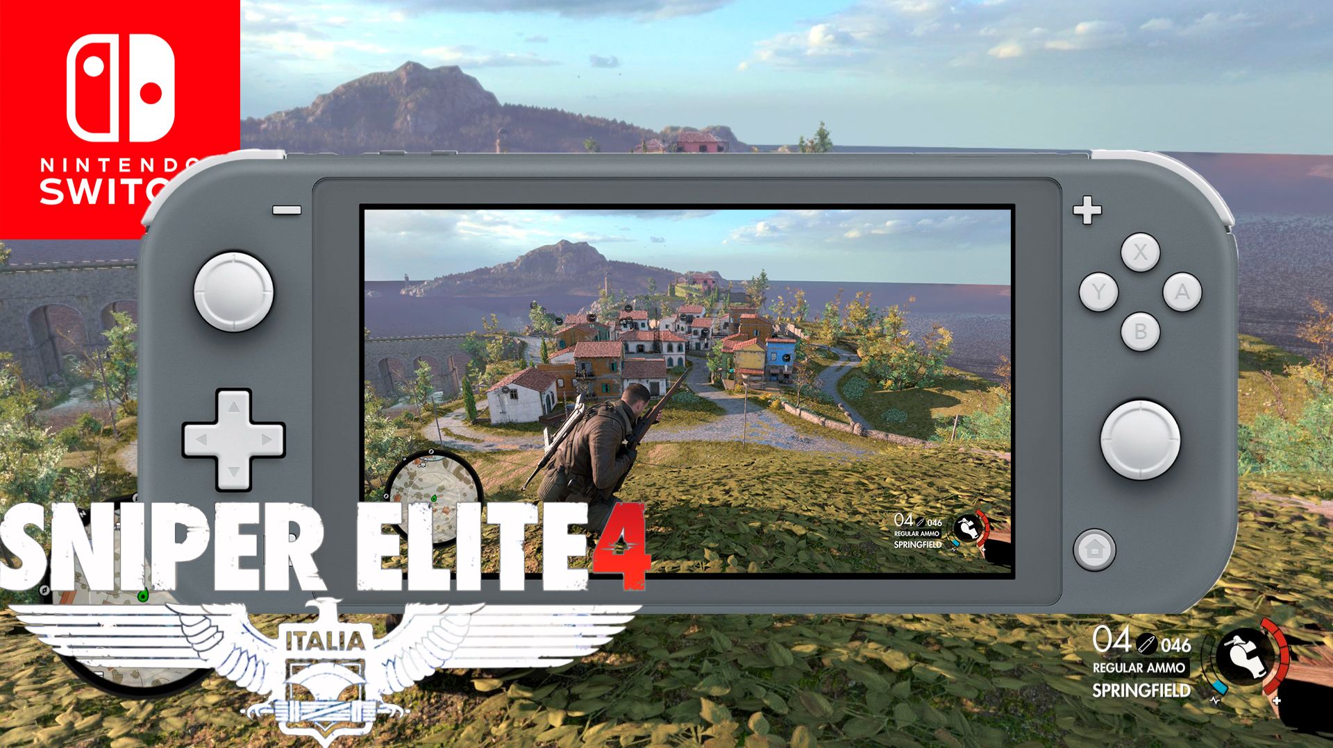 Sniper Elite 4 Nintendo Switch Lite Gameplay смотреть онлайн