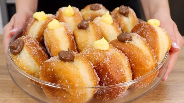 БОМБОЛОНИ Секрет самых пышных пончиков в мире! 🇮🇹 Подробный РЕЦЕПТ