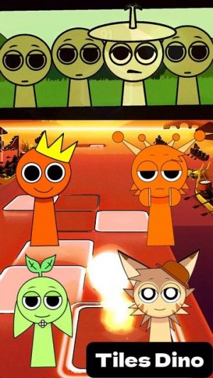 КТО ЛУЧШИЙ СПРУНКИ? уровень 122 - Мультики про Спрунке | МУЛЬТФИЛЬМЫ SPRUNKI в Tiles Hop