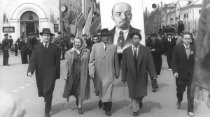 Первомайская демонстрация 1963 года в г. Ангарске