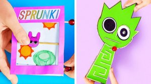 Бумажные игры 🎮 Идеи и поделки со Sprunki своими руками