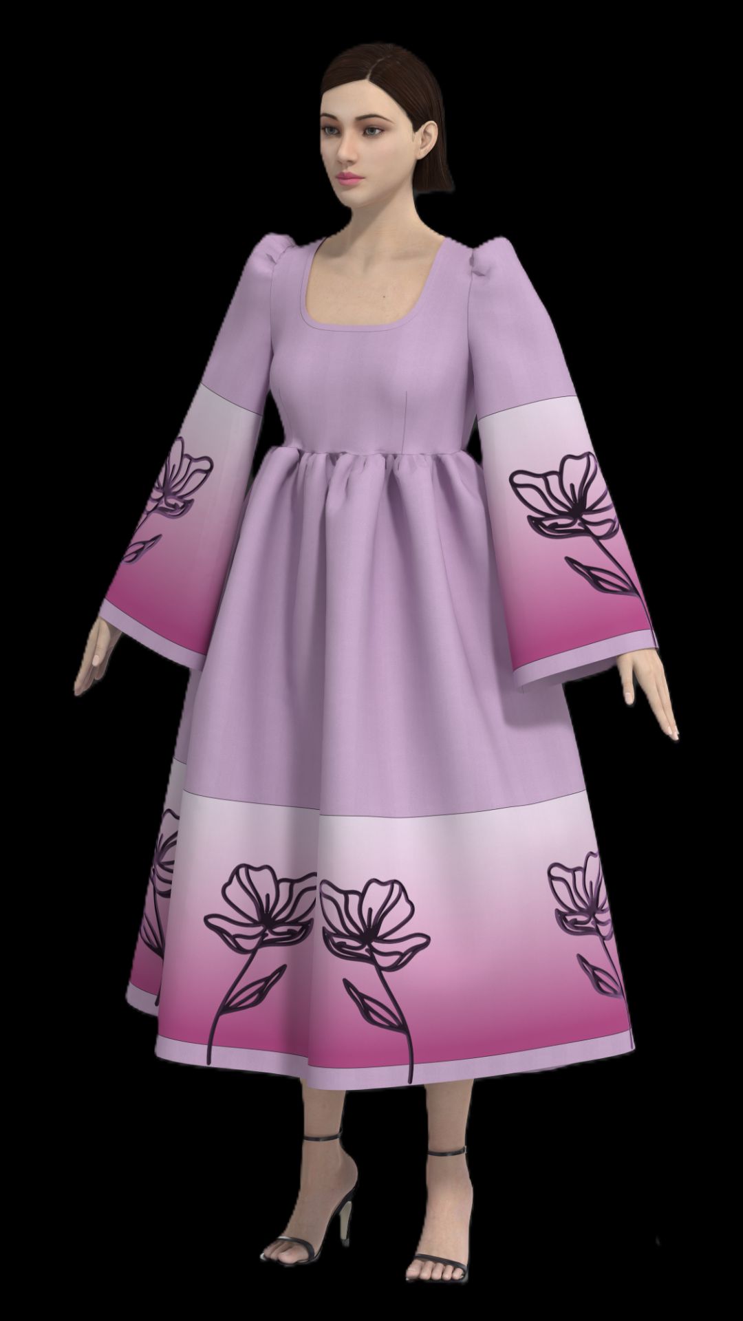 💫 Вдохновляющие работы выпускницы курса «Визуализация дизайна и моделирование одежды в Style3D»