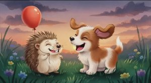 Собачка и Ёжик история крепкой дружбы Мультики для детей