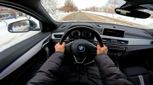 2020 BMW X2 S-line 1.5L POV TEST DRIVE