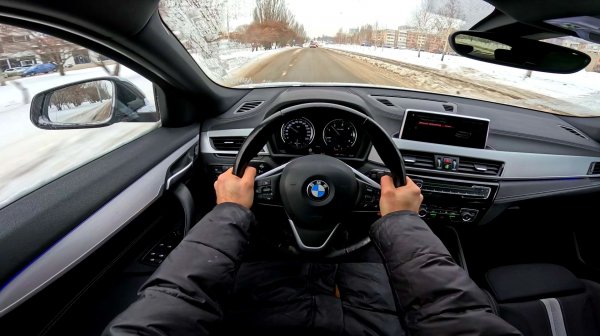 2020 BMW X2 S-line 1.5L POV TEST DRIVE