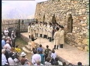 5.ПЕСНЯ О ЗАДАЛЕСКИ НАНА . Поет народный  Хор профессоров ГГАУ. 4.37