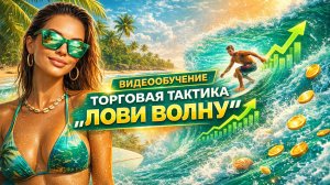 ВИДЕООБУЧЕНИЕ ОБЗОР ТОРГОВОЙ ТАКТИКИ "ЛОВИ ВОЛНУ"