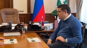 Губернатор Владимир Мазур и депутат Госдумы Михаил Киселёв обсудили развитие соцпроектов в регионе