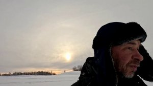 Поставил жерлицы-поставушки. Ждем завтра))