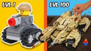 УРОВЕНЬ 1 против 100 КОНСТРУКТОРОВ LEGO...