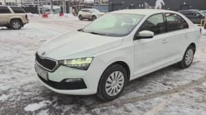 Skoda Parid , белый .mp4