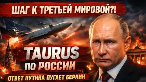 Taurus по России? Шаг к Третьей мировой? Ответ Путина пугает Берлин смотреть онлайн