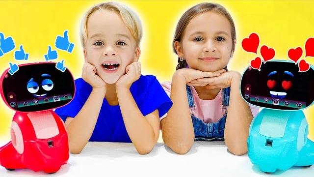 Удивительное приключение Влада и Ники с Мико. Самые умные роботы с искусственным интеллектом в мире. смотреть онлайн