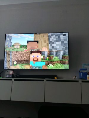 играю в Minecraft на PS5