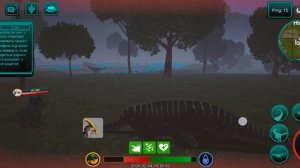 Платеозавр в игре the cursed dinosaur isle.