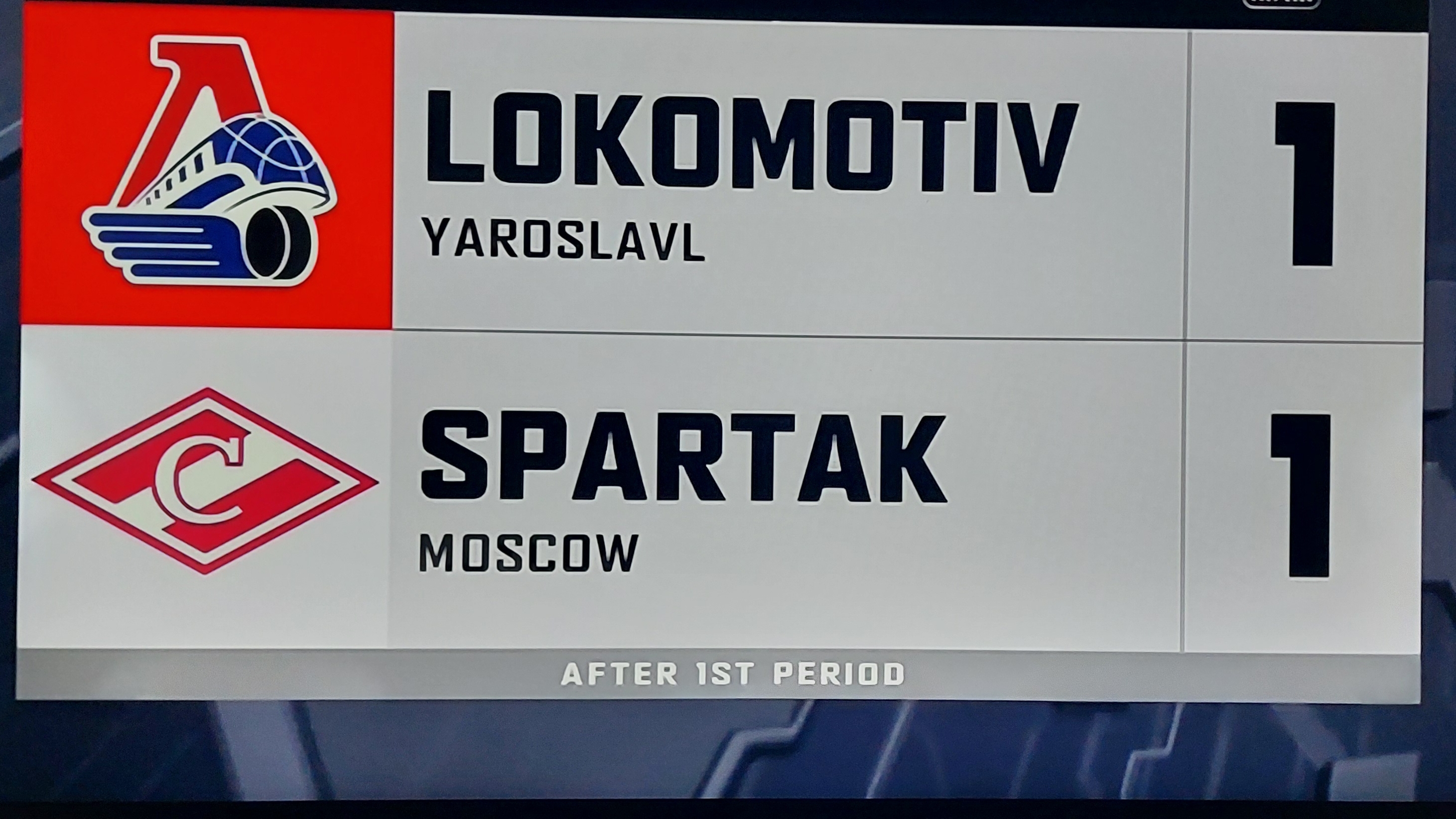 Обзор матча  Фонбет КХЛ Локомотив - Спартак