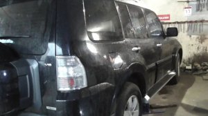 Замена задней ступицы Mitsubishi Pajero