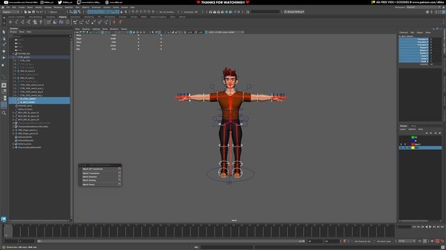 Character Rigging in Maya! Episode 15 - Adding Final Touches to the Main Rig! - Dikko (1080p, h264)