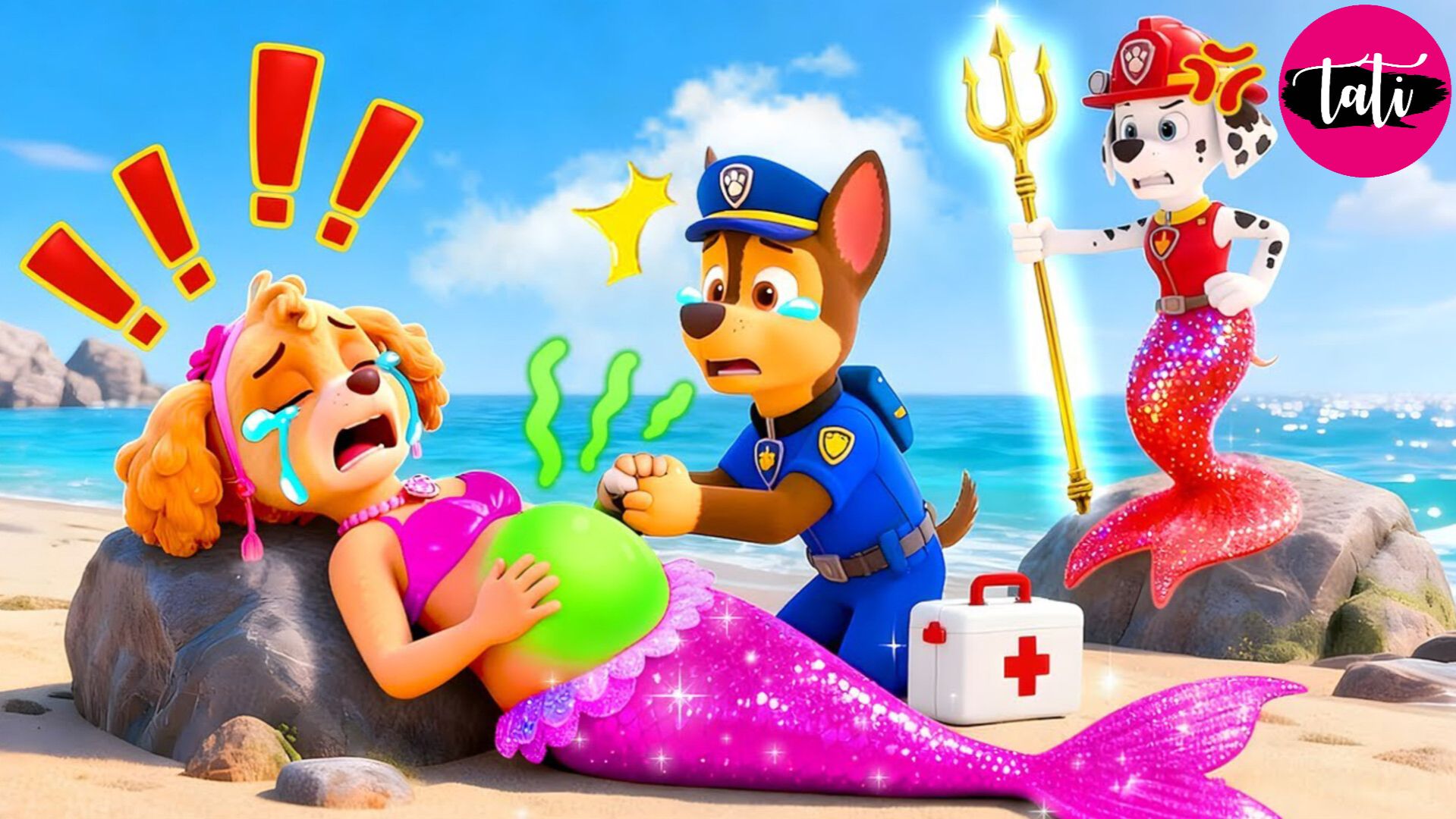 Щенячий патруль и Маршалл. Залипательное видео. Мультфильм для детей и малышей. Анимация 181 смотреть онлайн