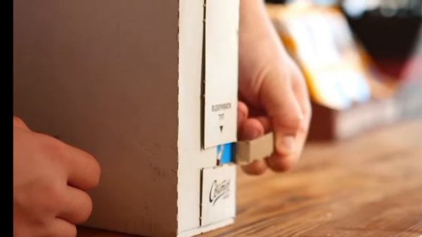 сделала большой m&m's