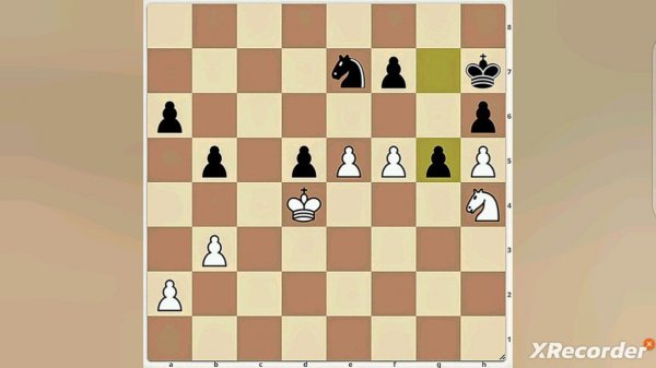 Идеальная выигрышная позиция для белых. Perfect winning position for White