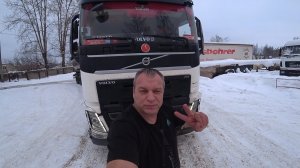 В -33  Мороза По Трассам На VOLVO FH