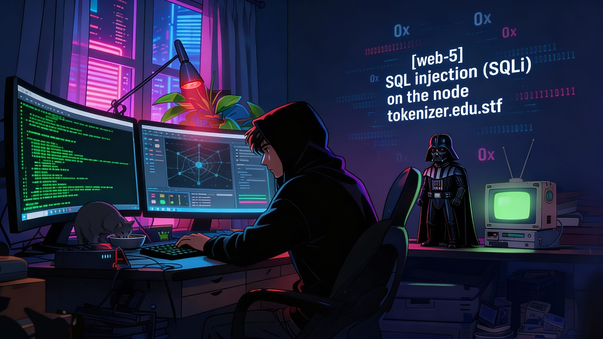 [web-5] Внедрение SQL-кода (SQLi) на узле tokenizer.edu.stf